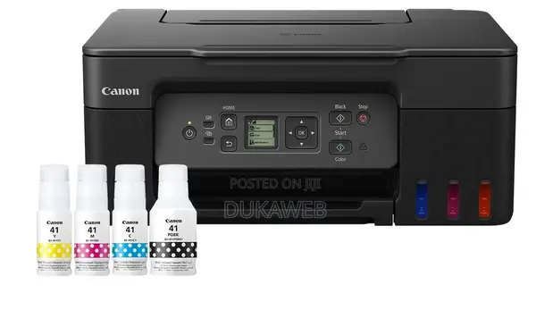 طابعة كانون G3470 متعددة الوظائف الذكية بنظام الحبر المستمر - الصورة 3